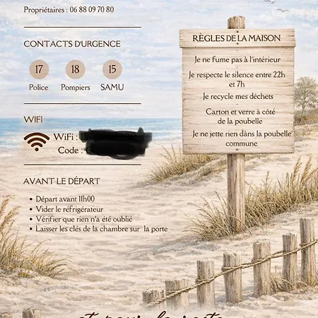 Chez Natacha Et Adrien * Regnéville-sur-Mer